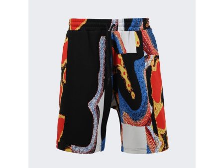 Ambush | Men | Jacquard Coulisse Short | Multicolor Black on Sale