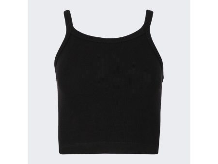 Wardrobe.NYC | Women | X Hailey Bieber Ribbed Tank | Black Online