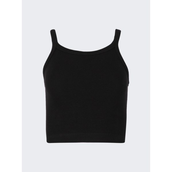 Wardrobe.NYC | Women | X Hailey Bieber Ribbed Tank | Black Online