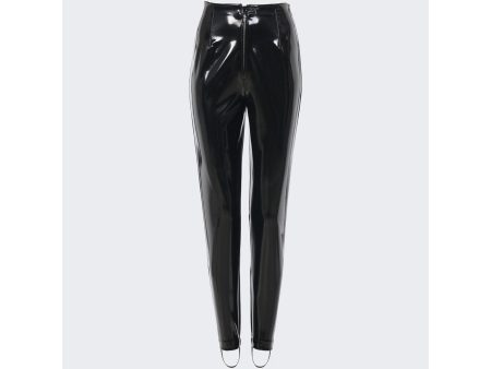 ALAÏA | Women | Stirrup Bi-stretch Jersey Pants | Black For Discount