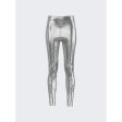 Burberry | Women | Bobbt Sheer Metallic Pants | Silver For Cheap