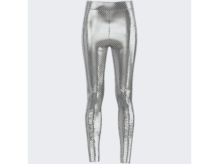 Burberry | Women | Bobbt Sheer Metallic Pants | Silver For Cheap