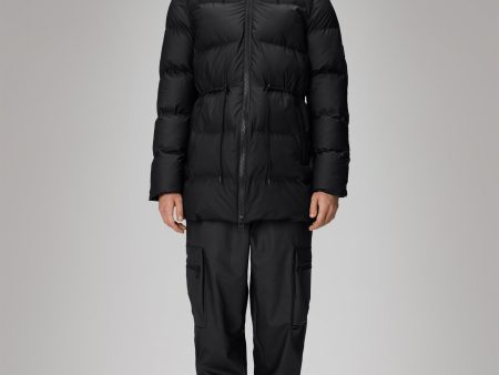 Alta Long Puffer String W Jacket | Black Online