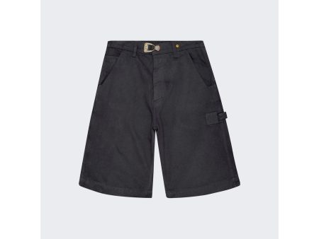 Objects IV Life | Men | Denim Carpenters Shorts | Anthracite Grey Sale