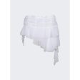 Ester Manas | Women | Micro Ruched Skirt | White Discount