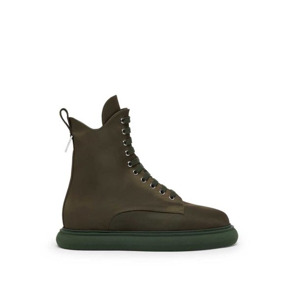 The Attico | Women | Selene Boot | Military Green Supply