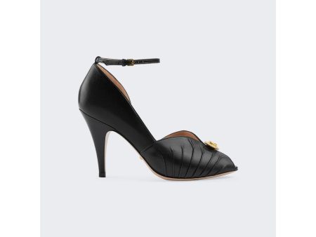 Gucci | Women | Leather Pumps | Black For Cheap