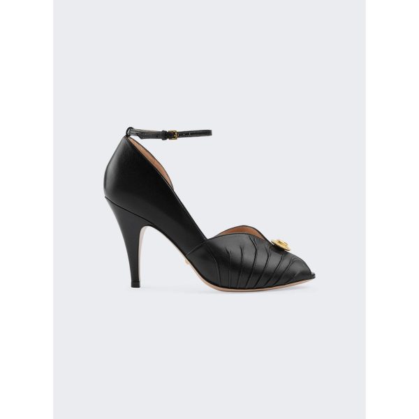 Gucci | Women | Leather Pumps | Black For Cheap