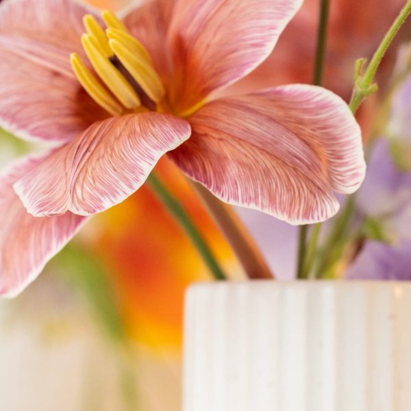 Short Bud Vase | Blush Pink Online Sale