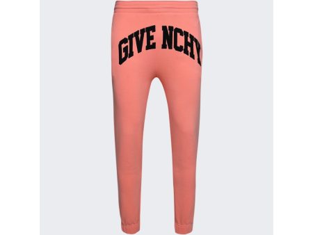 Givenchy | Men | Slim Fit Joggers | Coral Pink Fashion