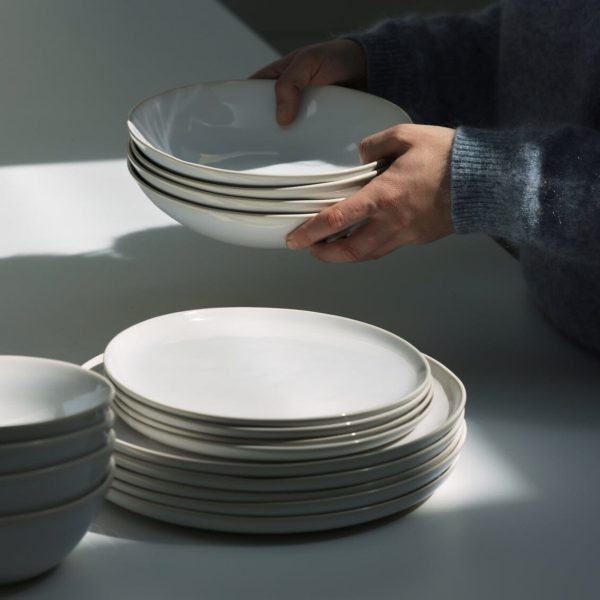 Salad Plates | Pearl White Online