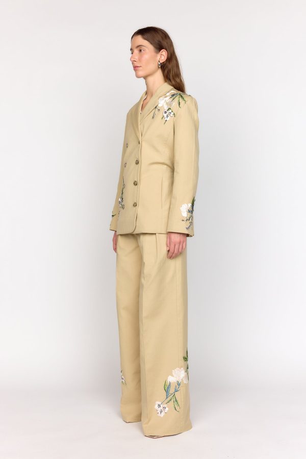 Brenna Blazer | Sand Embroidery For Cheap