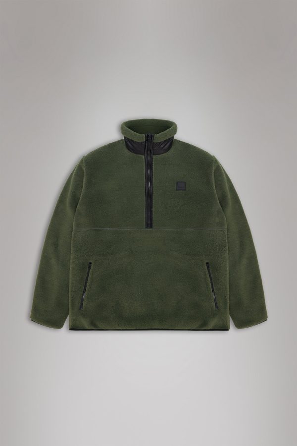 Yermo Fleece Half Zip | Green Online