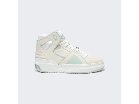 Just Don | Men | Basketball Courtside High-top Sneakers | Green Supply