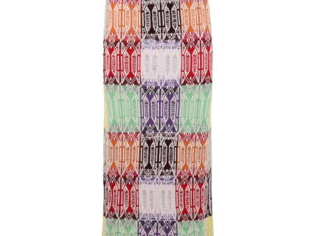 Chloé | Women | Intarsia Knit Skirt | Multicolor Cheap