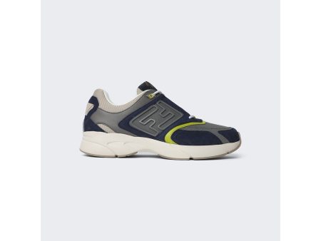 Fendi | Men | Faster Dad Sneakers | Navy Discount