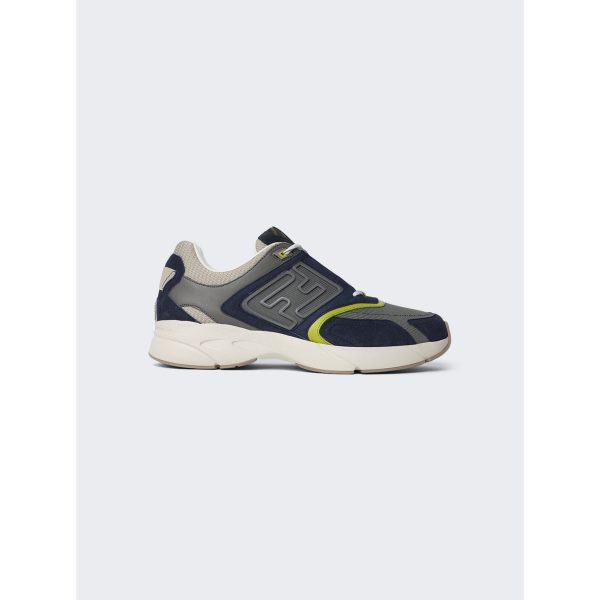 Fendi | Men | Faster Dad Sneakers | Navy Discount