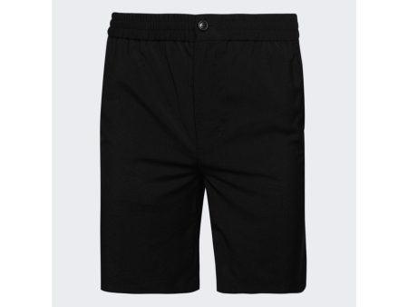 Ami Alexandre Mattiussi | Men | Elasticated Waist Shorts | Black For Discount