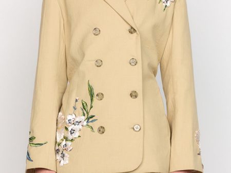 Brenna Blazer | Sand Embroidery For Cheap