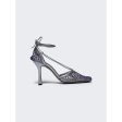 Bottega Veneta | Women | Stretch Pumps Purple And Silver on Sale