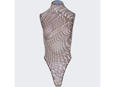 Mugler | Women | Star Print Bodysuit Online