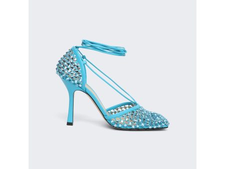 Bottega Veneta | Women | Stretch Pumps Pool Blue For Sale