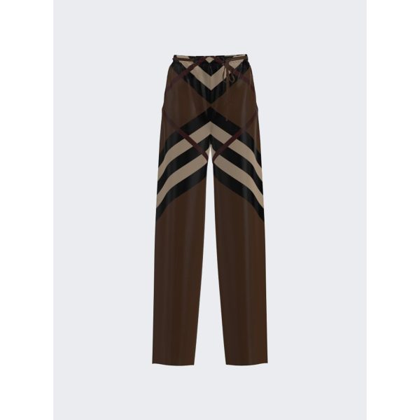 Burberry | Women | Noemi Trousers | Dark Birch Brown Cheap