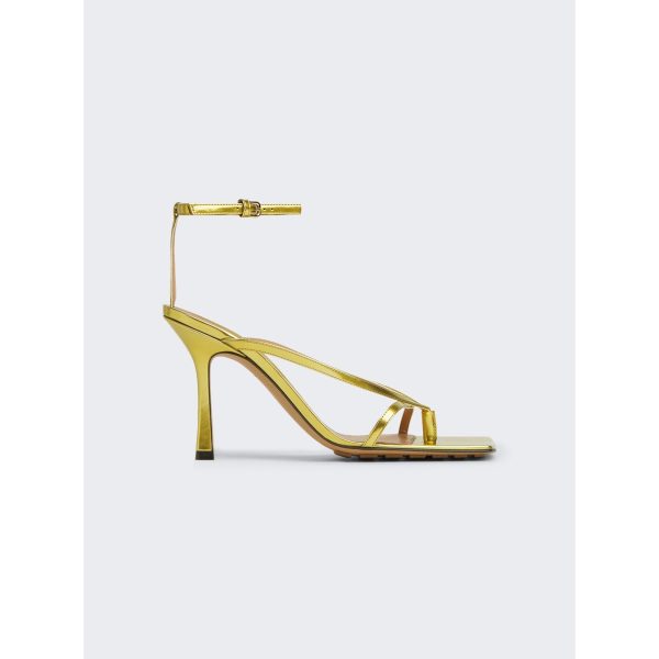 Bottega Veneta | Women | Stretch Strappy Sandal Gold For Sale