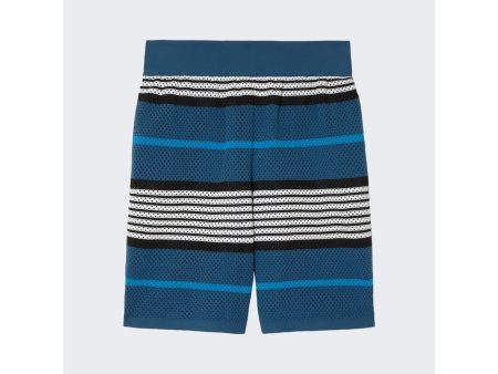 Burberry | Men | Knit Shorts | Rich Navy Cheap