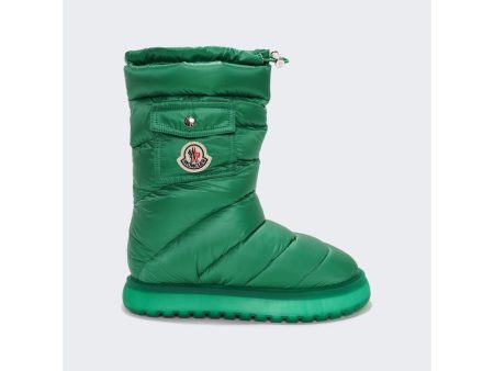 Moncler | Women | Gaia Pocket Mid Snow Boot | Bright Green Sale