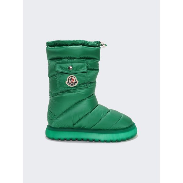 Moncler | Women | Gaia Pocket Mid Snow Boot | Bright Green Sale