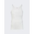 Meta Campania Collective | Francis Jersey Rib Tank Top | White Sale