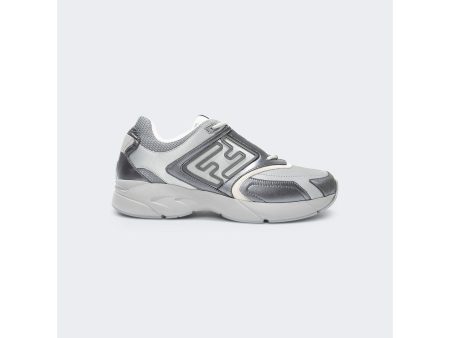 Fendi | Men | Faster Trainer Sneaker | Silver Online now