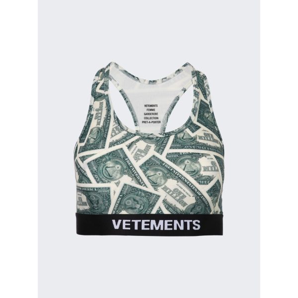 Vetements | Women | Million Dollar Sports Bra | Green Online Sale