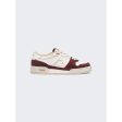 Fendi | Men | Ff Logo Sneaker | Burgundy For Sale