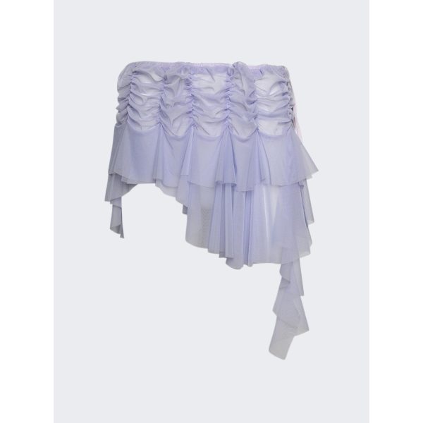 Ester Manas | Women | Micro Ruched Skirt | Lilac Hot on Sale