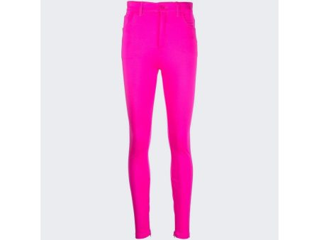 Balenciaga | Women | Stretch Leggings | Lipstick Pink Online Hot Sale