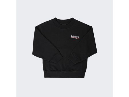 Balenciaga | Crewneck Sweatshirt | Black x White For Cheap