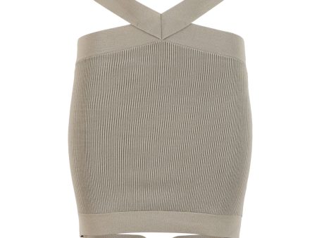 Dion Lee | Cross Rib Skirt | Beige Hot on Sale