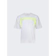 Lanvin | Men | Curb Embroidered T-shirt | Optic White Online Hot Sale