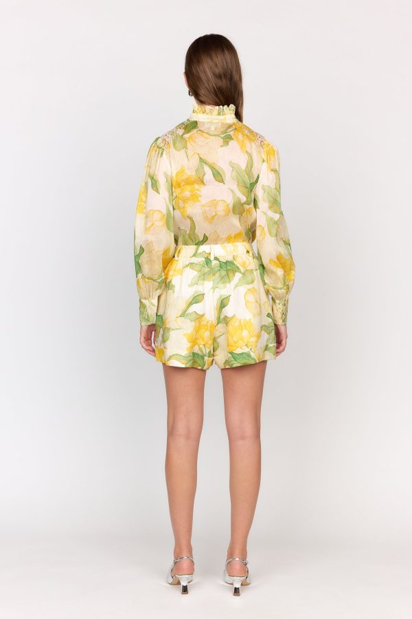 Marley Top | Waterlily Yellow Online Hot Sale