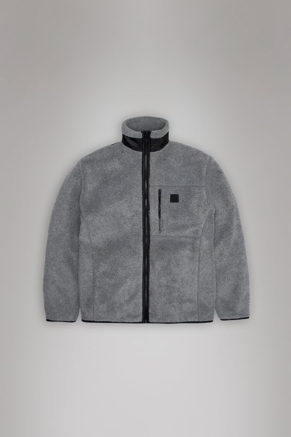 Yermo Fleece Jacket | Dark Grey Melange Online Hot Sale