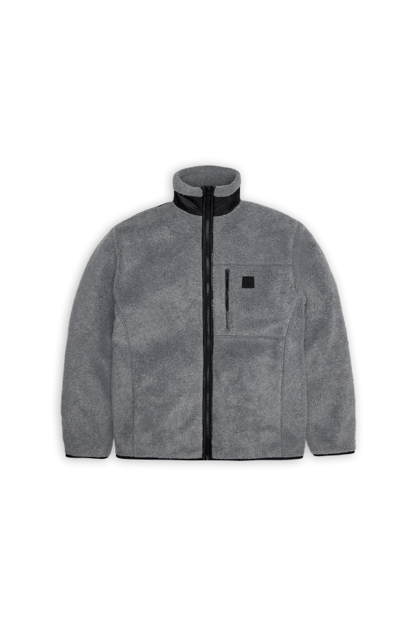 Yermo Fleece Jacket | Dark Grey Melange Online Hot Sale