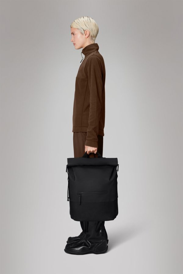 Trail Rolltop Backpack | Black Fashion