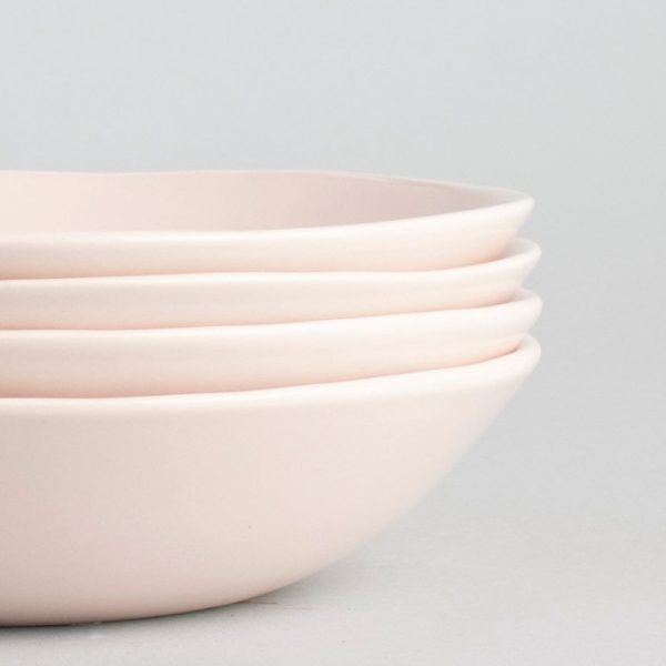 Pasta Bowls | Blush Pink For Sale