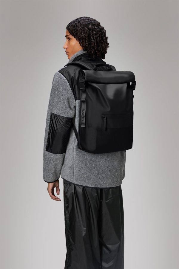 Trail Rolltop Backpack | Black Fashion