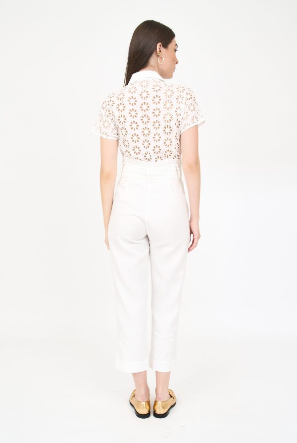 Chase Jumpsuit | White Fashion