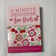 3 MIN DEVOTIONS FOR GIRLS-6389 For Sale