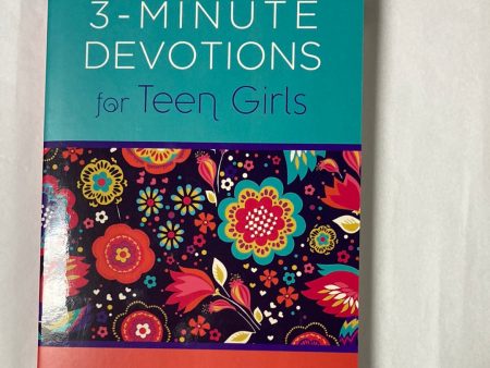 3 MIN DEVOTIONS FOR TEEN GIRLS-8564 Online Sale