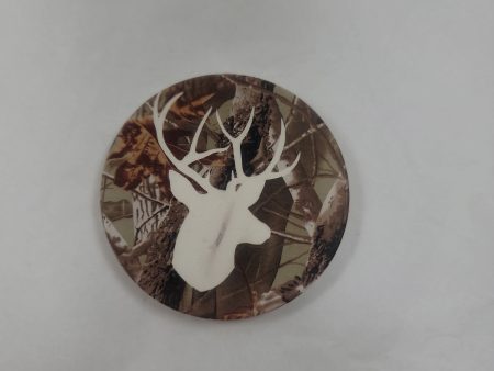 LEAFY CAMO CAR COASTER-2621 For Sale